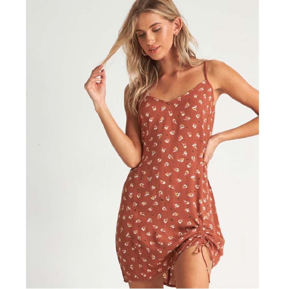 BILLABONG Night For Night Dress in Henna Beachy Size Medium